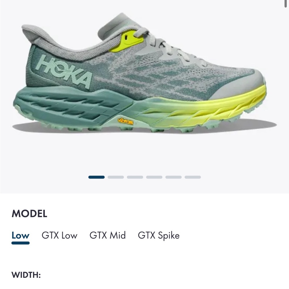 Hoka speedgoat 5 women’s trail running shoe size 7